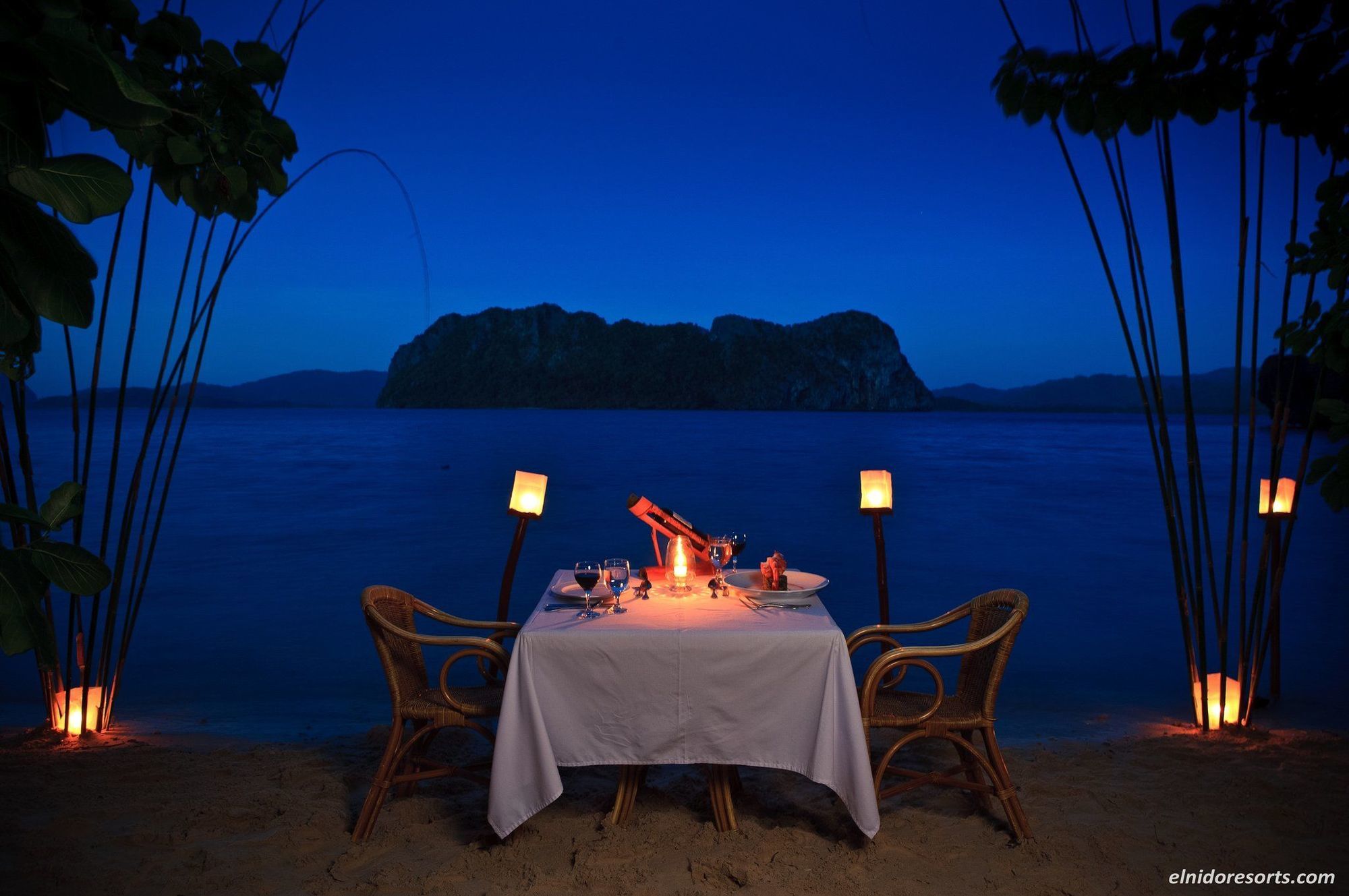 เอล นีโด รีสอร์ต - ปังกูลาเซียน ไอส์แลนด์ Hotel เอลนิโด ร้านอาหาร รูปภาพ